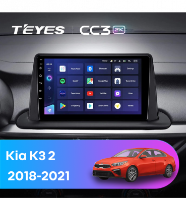 Штатная магнитола Teyes CC3 2K 4/64 Kia K3 2 (2018-2021)