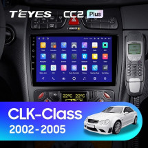 Штатная магнитола Teyes CC2 Plus 4/64 Mercedes-Benz CLK Class C209 A209 (2002-2005)