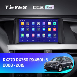 Штатная магнитола Teyes CC2 Plus 6/128 Lexus RX270 RX350 RX450h AL10 3 (2008-2015) (A)