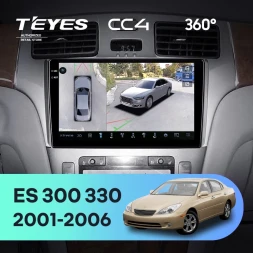 Штатная магнитола Teyes CC4 360 8/128 Lexus ES250 ES300 ES330 (2001-2006)