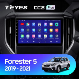 Штатная магнитола Teyes CC2 Plus 6/128 Subaru Forester 5 (2018-2021)