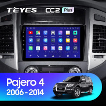 Штатная магнитола Teyes CC2L Plus 1/16 Mitsubishi Pajero 4 V80 V90 (2006-2022)