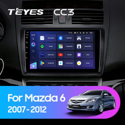 Штатная магнитола Teyes CC3 4/32 Mazda 6 2 GH (2007-2012)