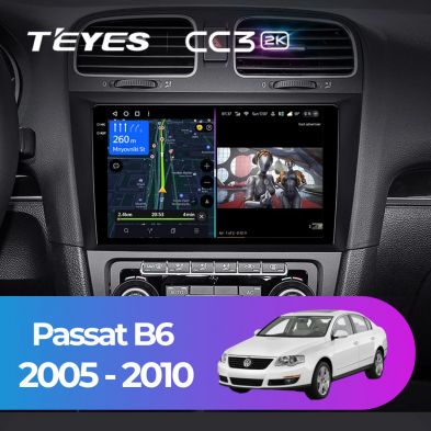 Штатная магнитола Teyes CC3 2K 4/32 Volkswagen Passat B6 (2005-2010)