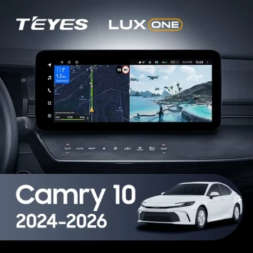 Штатная магнитола Teyes LUX ONE 4/64 Toyota Camry 10 XV80 (2024-2026)