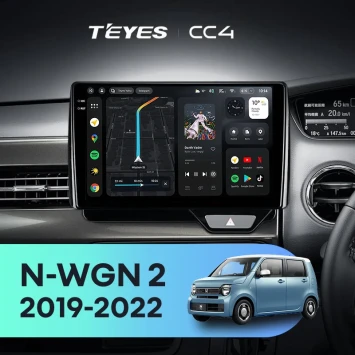 Штатная магнитола Teyes CC4 6/64 Honda N-WGN 2 (2019-2022) Правый руль