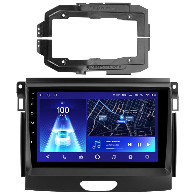 Переходная рамка Ford Ranger P703 (2015-2022) Тип-B (9&quot;)