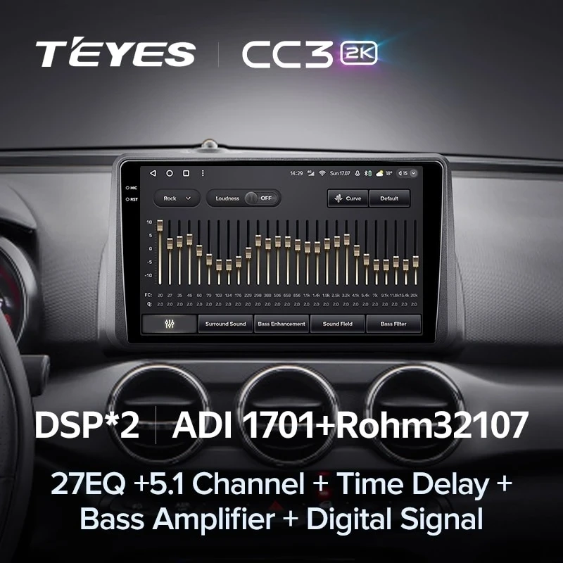 Штатная магнитола Teyes CC3 2K 360 6/128 Fiat Argo (2019-2022)