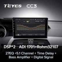Штатная магнитола Teyes CC3 360 6/128 Mercedes-Benz C-Class W204 C204 S204 (2011-2015)