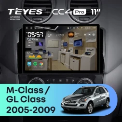 Штатная магнитола Teyes CC4 Pro 12/256 Mercedes-Benz GL-Class (2005-2009) F1 (11")