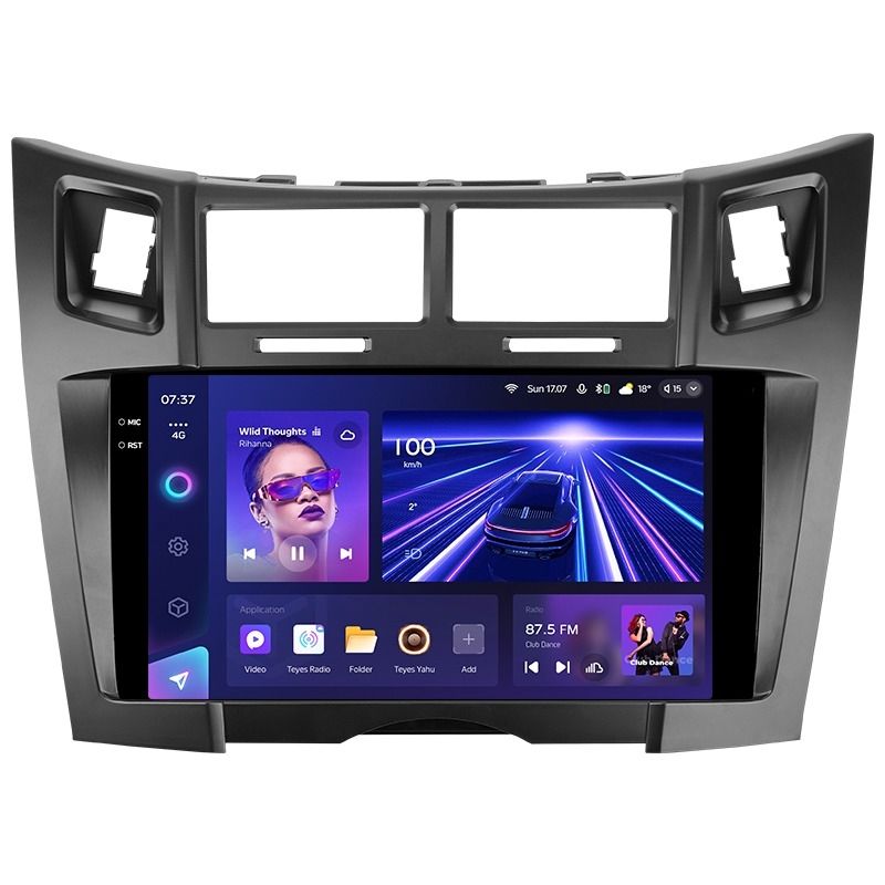 Переходная рамка Toyota Yaris 2 XP90 (2005-2012) F2 (9&quot;)