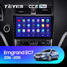 Штатная магнитола Teyes CC2 Plus 4/64 Geely Emgrand EC7 (2016-2018)