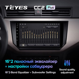 Штатная магнитола Teyes CC2 Plus 4/64 Seat Ibiza (2017-2020)