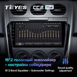 Штатная магнитола Teyes CC2 Plus 6/128 Mazda CX-7 7 ER (2009-2012)