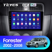 Штатная магнитола Teyes CC2 Plus 6/128 Subaru Forester SG (2002-2008)