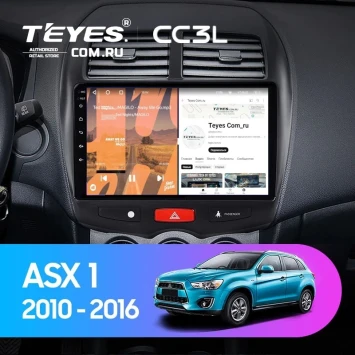 Штатная магнитола Teyes CC3L 4/32 Mitsubishi ASX 1 (2010-2016) F1 Тип-A