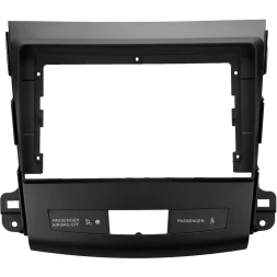 Переходная рамка Mitsubishi Outlander 2 CW0W (2005-2013) / Citroen C-Crosser 1 (2007-2013) / Peugeot 4007 (2007-2012) Тип-A (9") F1