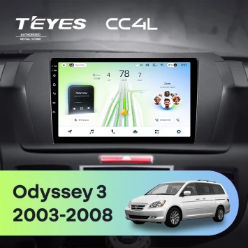 Штатная магнитола Teyes CC4L 4/64 Honda Odyssey 3 RL3 RL4 (2003-2008)