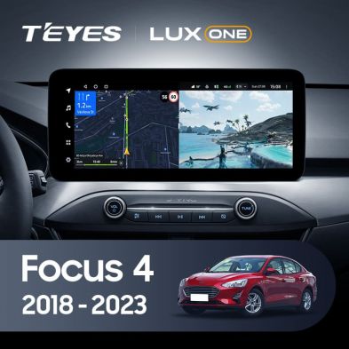 Штатная магнитола Teyes LUX ONE 6/128 Ford Focus 4 Mk 4 (2018-2023)
