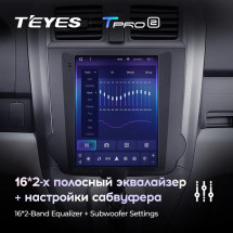 Штатная магнитола Tesla style Teyes TPRO 2 4/32 Honda CR-V 3 RE 2006-2012 Тип-А