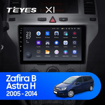 Штатная магнитола Teyes X1 4G 2/32 Opel Zafira B (2005-2014) F2