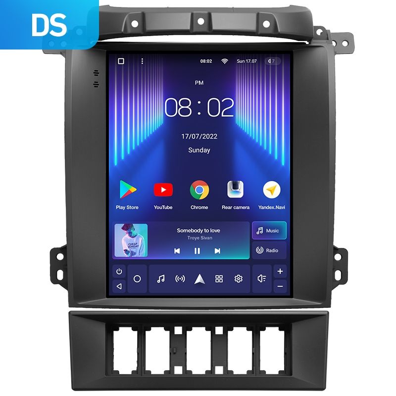 Переходная рамка Kia Sorento BL (2002-2006) (9,7&quot;)