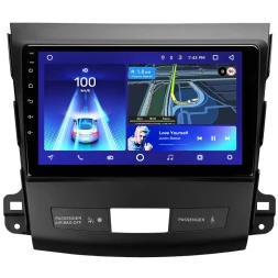 Переходная рамка Mitsubishi Outlander 2 CW0W (2005-2013) / Citroen C-Crosser 1 (2007-2013) / Peugeot 4007 (2007-2012) Тип-B (9") F1