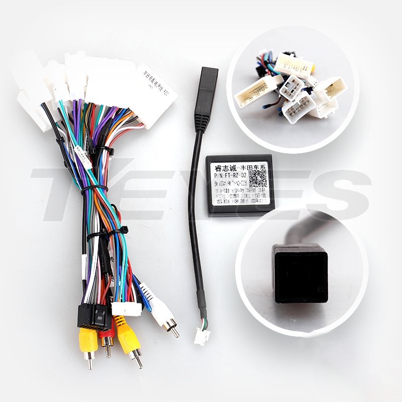 Переходная рамка Toyota RAV4 4 XA40 5 XA50 (2012-2018) Правый руль (9")