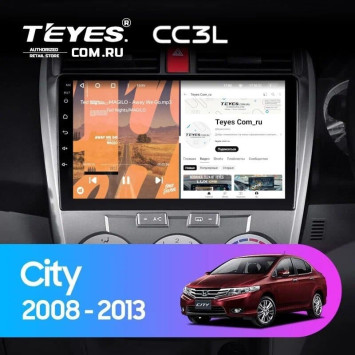 Штатная магнитола Teyes CC3L 4/32 Honda City (2008-2013)