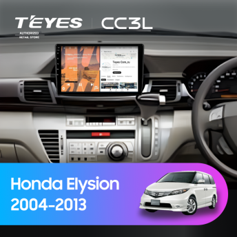 Штатная магнитола Teyes CC3L 4/64 Honda Elysion (2004-2013)