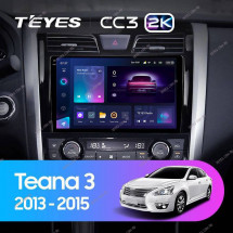 Штатная магнитола Teyes CC3 2K 4/32 Nissan Teana J33 (2013-2015) Тип-C