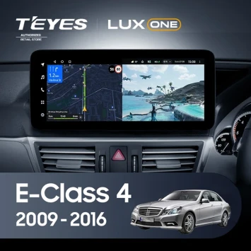 Штатная магнитола Teyes LUX ONE 360 6/128 Mercedes-Benz E-Class 4 W212 S207 A207 S212 C207 (NTG 4.5) (2009-2016) Правый руль Universal