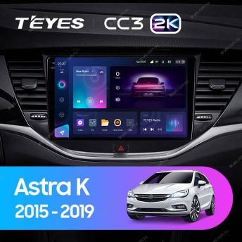 Штатная магнитола Teyes CC3 2K 6/128 Opel Astra K (2015-2019) Тип-A