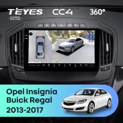 Штатная магнитола Teyes CC4 360 8/128 Opel Insignia (2013-2017) Тип-B