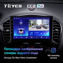 Штатная магнитола Teyes CC2L Plus 1/16 Nissan Juke (2010-2014)