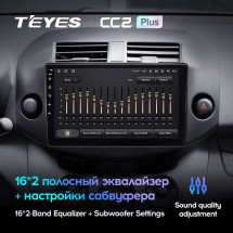 Штатная магнитола Teyes CC2L Plus 2/32 Toyota RAV4 3 XA30 (2005-2013) 10&quot;