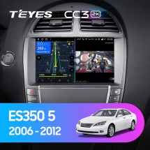 Штатная магнитола Teyes CC3 2K 4/32 Lexus ES350 5 XV40 (2006-2012) (АB) Тип-А
