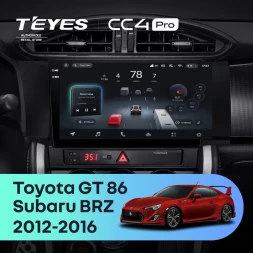 Штатная магнитола Teyes CC4 Pro 8/128 Subaru BRZ (2012-2016)