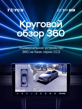 Штатная магнитола Teyes CC3 2K 360 6/128 Volvo XC90 (2002-2014) F1