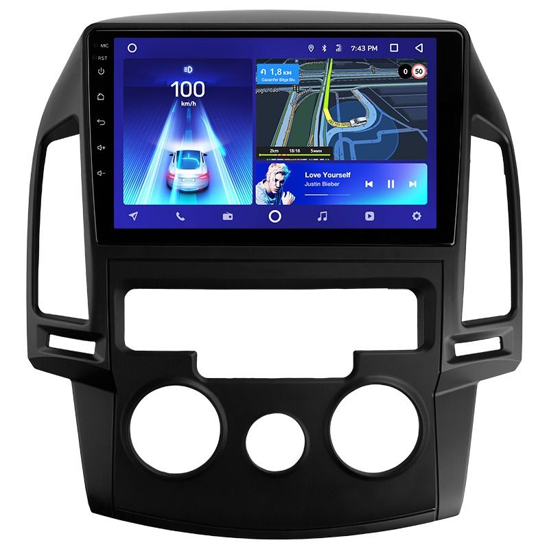 Переходная рамка Hyundai i30 1 FD (2007-2012) F1 (9&quot;)