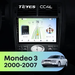 Штатная магнитола Teyes CC4L 6/64 с DTS Ford Mondeo 3 (2000-2007) F1