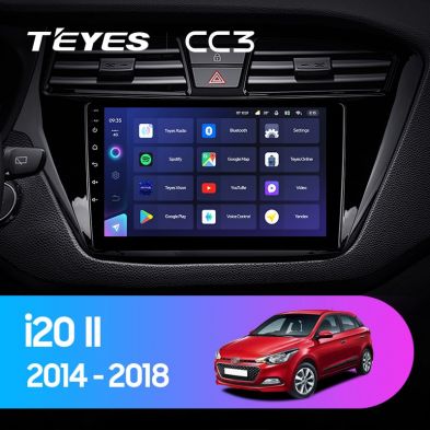 Штатная магнитола Teyes CC3 4/32 Hyundai i20 2 GB (2014-2018)