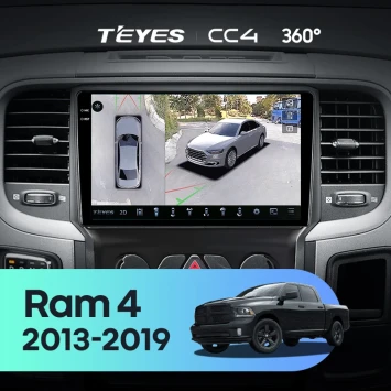 Штатная магнитола Teyes CC4 360 6/64 Dodge Ram 4 DJ DS (2013-2019) F3