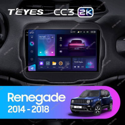 Штатная магнитола Teyes CC3 2K 6/128 Jeep Renegade (2014-2018)