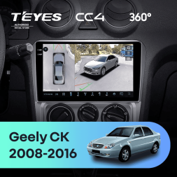 Штатная магнитола Teyes CC4 360 6/64 Geely CK (2008-2016)