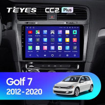 Штатная магнитола Teyes CC2 Plus 4/64 Volkswagen Golf 7 MK7 (2014-2018) Тип-A