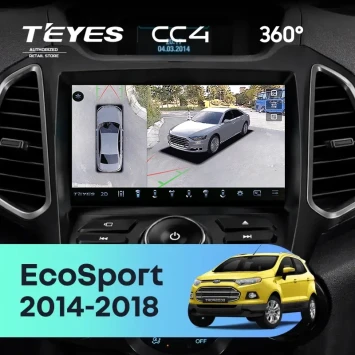 Штатная магнитола Teyes CC4 360 8/128 Ford EcoSport (2014-2018) F2