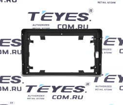 Переходная рамка Toyota Land Cruiser 100 (1998-2007) (1 Din) (9")