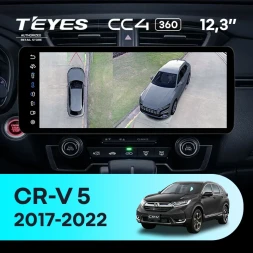 Штатная магнитола Teyes CC4 12.3" 360 6/64 Honda CR-V 5 RT RW (2017-2022)