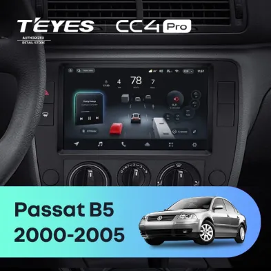 Штатная магнитола Teyes CC4 Pro 12/256 Volkswagen Passat B5 (2000-2005)
